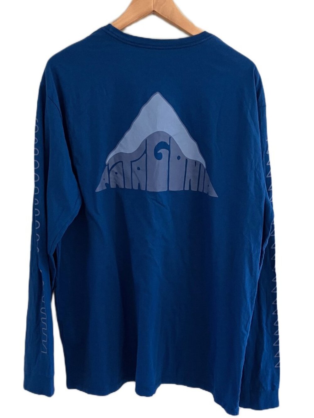 Patagonia men's Driftways Long Sleeve T-Shirts Size L & XL Blue NWT - Picture 7 of 14